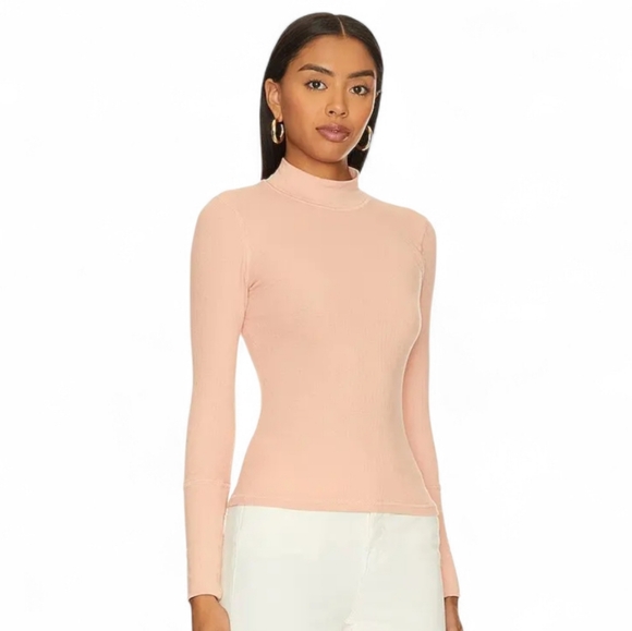 Free People Intimately Rickie Long Sleeve Top In Smoked Pink Size XS - Picture 3 of 8